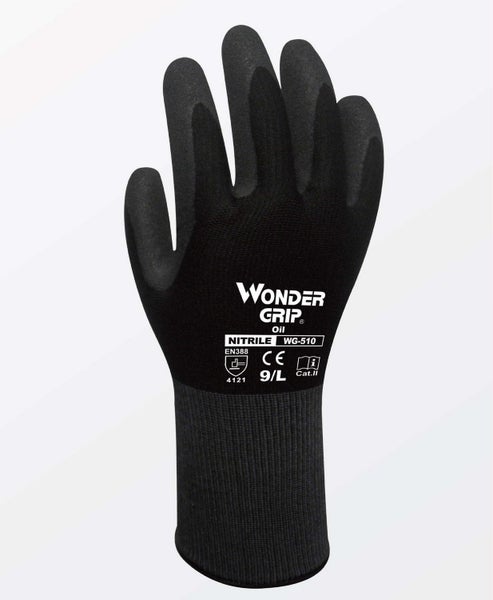 Wonder Grip Oil ty&ouml;k&auml;sine WG-510 (nippu, 12 paria)