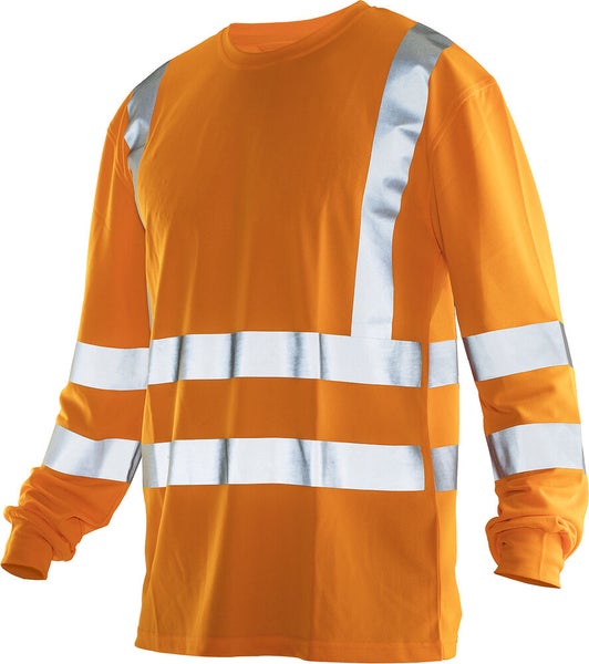 Jobman Workwear pitk&auml;hihainen paita Hi-Vis 65559351 (Ovh: 30,90 &euro;) Tarjoushintaan!