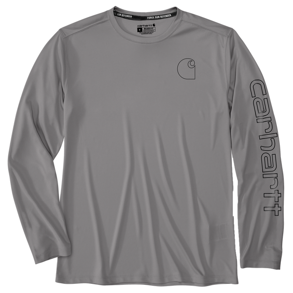 Carhartt Force Sun Defender&trade; Relaxed LS Logo miesten t-paita 107202